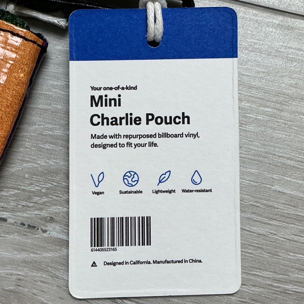 Rareform Mini Charlie Pouch Multicolor Mini New With Tags — image 4 of 4